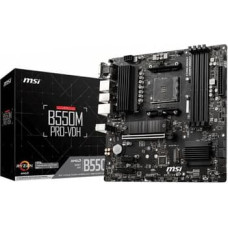 MSI B550M PRO-VDH - motherboard - micro ATX - Socket AM4 - AMD B550