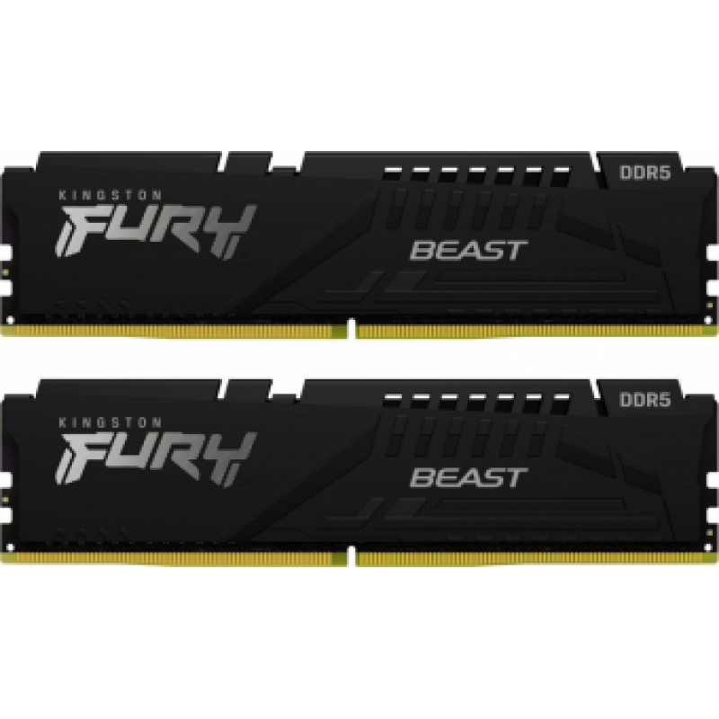 Kingston RAM FURY Beast - 16 GB (2 x 8 GB Kit) - DDR5 5200 DIMM CL36