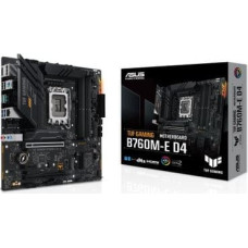 ASUS Mainboard TUF GAMING B760M-E D4 - micro ATX - Socket LGA1700 - Intel B760