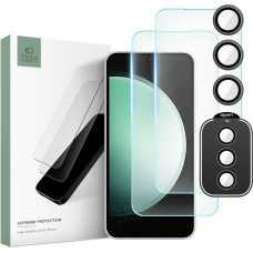 Tech-Protect Supreme Set for Samsung Galaxy S23 FE 2x Screen Tempered Glass | Camera Tempered Glass