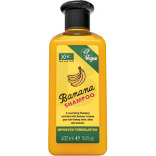 Xpel Hair Care Banānu šampūns barojošs šampūns mīkstiem un spīdīgiem matiem 400 ml