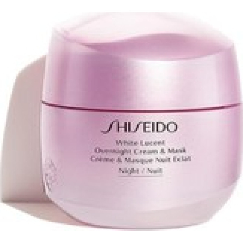 Shiseido White Lucent Overnight Cream & Mask - Night face cream