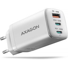 ACU-DPQ65W GaN 3xport wall charger 65W white