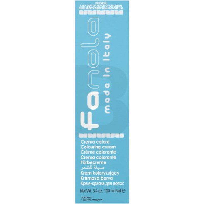 Fanola Colouring Cream profesionāla permanentā matu krāsa 8.03 100 ml