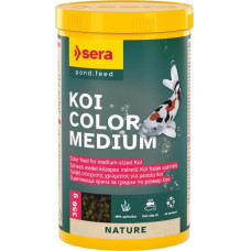 Sera Barība dīķa zivīm - Sera KOI Color Medium, 1000ml (360g)