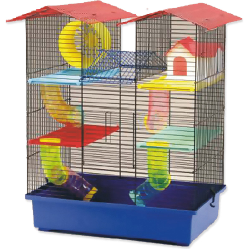 Placek Būris : Placek Cage CH 2, blue+red, 55*38*62cm