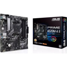 ASUS Mainboard PRIME A520M-A II|CSM - micro ATX - Socket AM4 - AMD A520