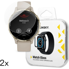 Wozinsky Full Glue Tempered Glass for Garmin Venu 3S 41mm (2 pcs.)