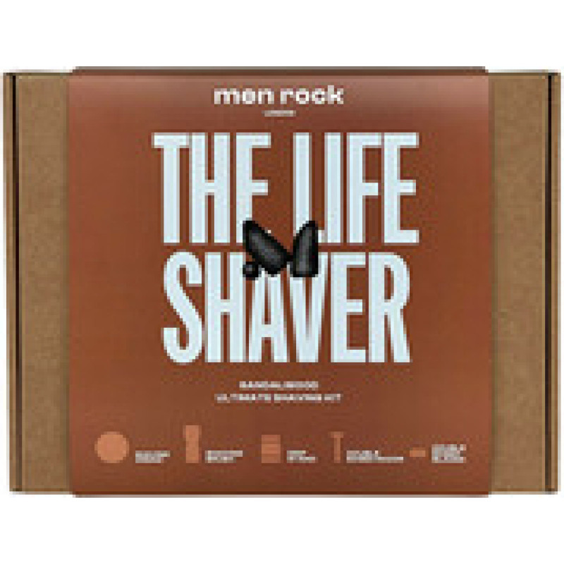 Men-Rock Sandalwood Ultimate Classic Shaving Gift Set