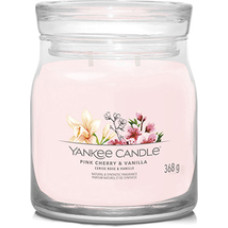 Yankee Candle Pink Cherry & Vanilla Signature Candle (pink cherry and vanilla)