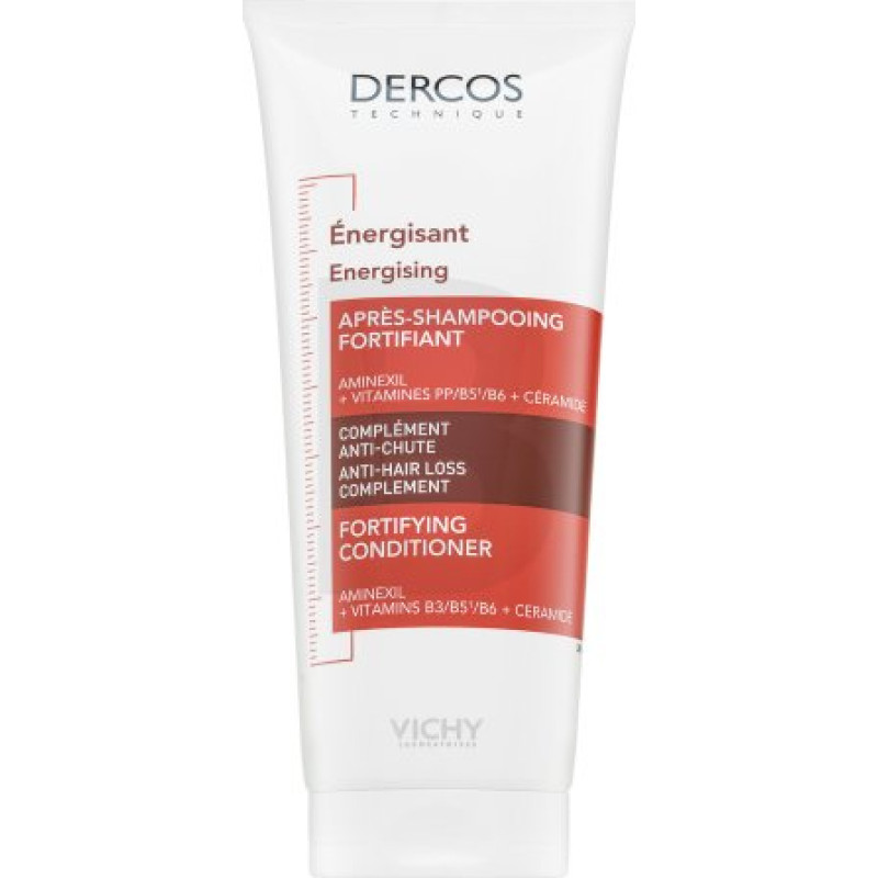 Vichy Dercos Energising Fortifying Conditioner stiprinošs kondicionieris retinošiem matiem 200 ml