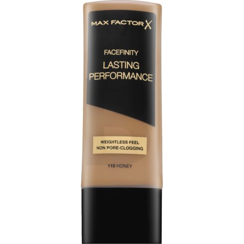 Max Factor Lasting Performance Ilgnoturīgs grims 110 Medus ilgnoturīgs grims vienotai un mirdzošai sejas ādai 35 ml