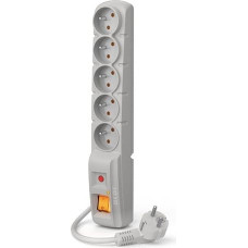 Acar Surge Protector F5 1,8M Grey