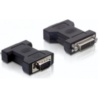 Delock Adapter DVI (female) 24+5pin - VGA (male)