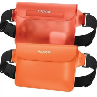 Spigen Universal Waterproof A620 Case & Waist Bag Sunset Orange AMP06021