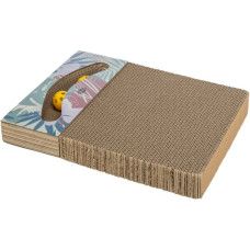 Trixie Nagu asināmais - Trixie Scratching cardboard with toys, 38 x 5 x 30 cm