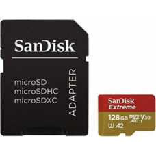 Sandisk Extreme 128GB MicroSDXC + Adapter