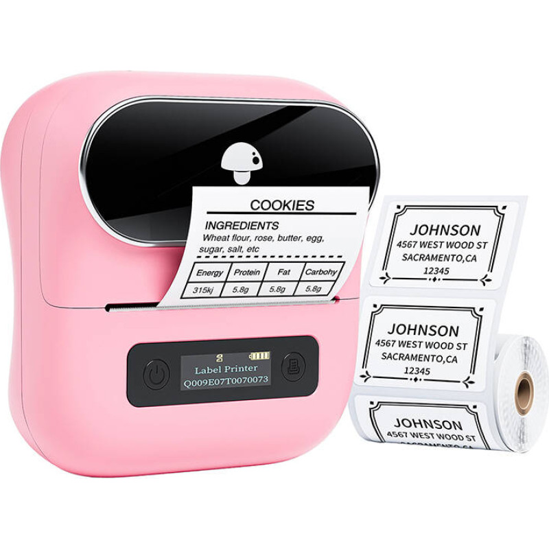 Phomemo M220 Portable Label Printer (pink)