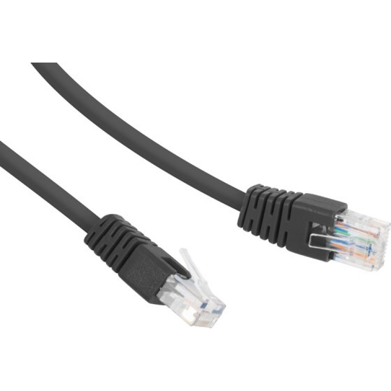 Patch cord Cat.6 UTP 2m black