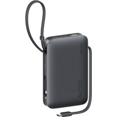 Powerbank USAMS XR Series CD228 10000mAh 20W + kabel USB-C|Lightning czarny