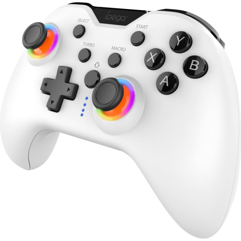 iPega 9111B Bluetooth RGB Gamepad for Android|iOS|PS3|PS4|PC|N-Switch White (Damaged Package)