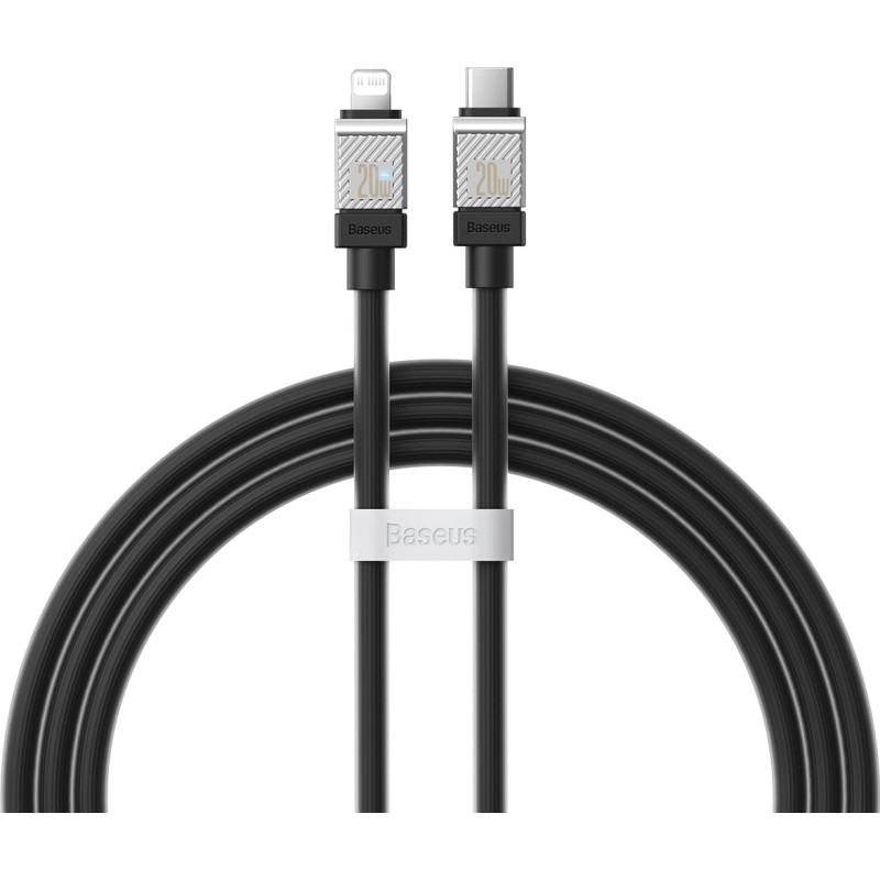 Baseus cable CoolPlay USB-C - Lightning 1m 20W black
