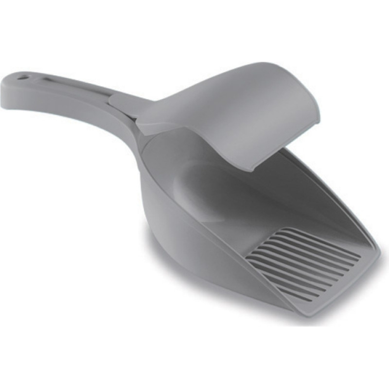 Stefanplast Lāpstiņa universāla Twice 27,5x12,5x11cm pelēka
