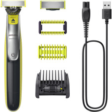 Philips QP2834|20 OneBlade 360 Shaver  Face and Body  Black|Green