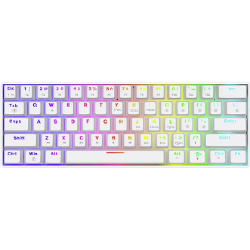 Klaviatūra Savio Mechanical WHITEOUT X2 OUTEMU BLUE