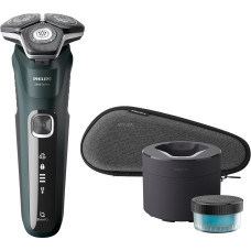Philips Series 5000 wet and dry electric shaver S5884|50  SkinIQ  SteelPrecision blades  360-D flexible heads  PowerAdapt Sensor