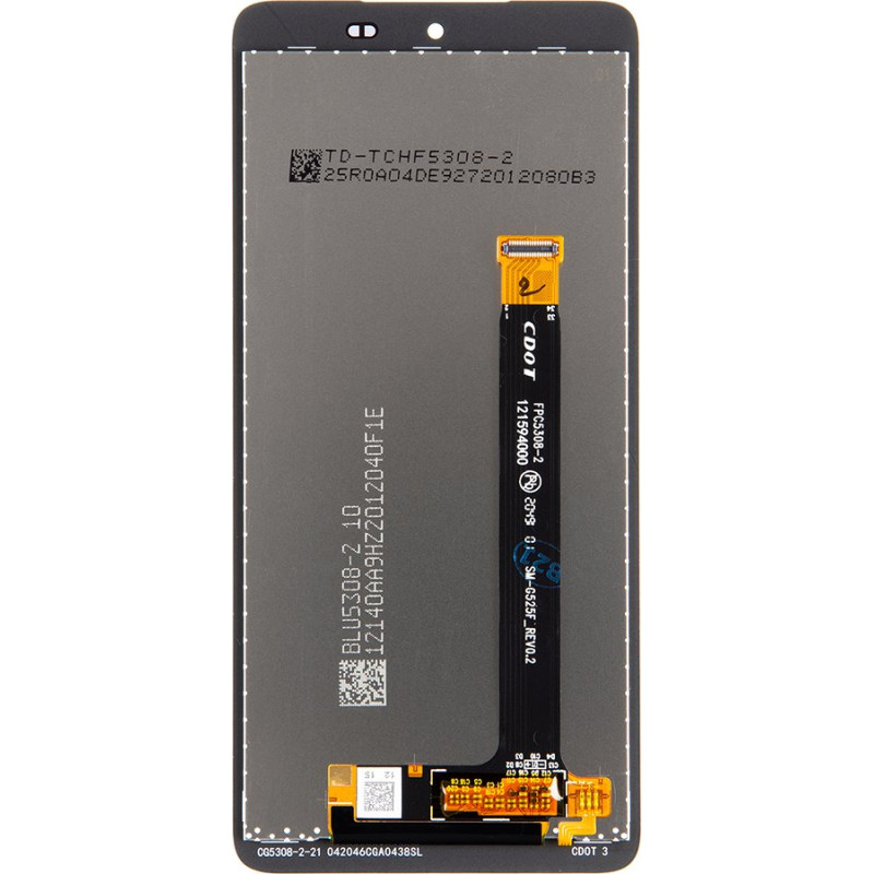 LCD display +Touch Unit Samsung G525F Xcover 5 Black (Service Pack)