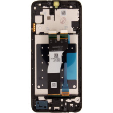 LCD display + Touch Unit + Front Cover Samsung A057 Galaxy A05s Black (Service Pack)