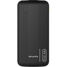 Awei PowerBank P20K 10000mAh czarny|black