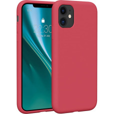 Etteri Silicone case for iPhone 11 raspberry