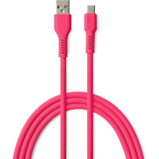 Colorum cable USB-A - USB-C 1,8m 3A CK60-AC-02 xMagenta