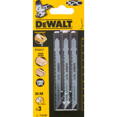 Dewalt-Akcesoria 100 mm finierzāģa asmeņi tīrai cietkoksnes griešanai 3 gab DeWalt [DT2217-QZ]