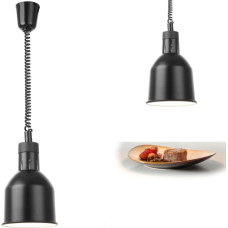 Hendi Ēdienu sildīšanas lampa - piekārta cilindriska koniska melna diametrs 175mm 250W - 273852