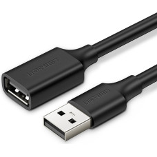 Ugreen USB 2.0 480Mb/s kabeļa pagarinātājs 1,5m melns