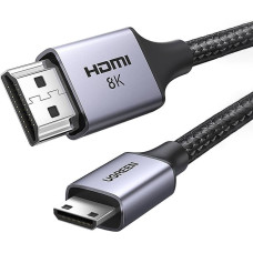 Ugreen Kabeļa adapteris mini HDMI - HDMI 8K 2m pelēks