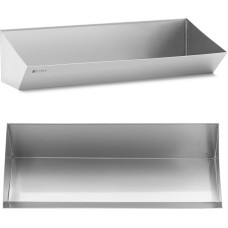 Royal Catering Vannas konteinera paplāte frī kartupeļiem no nerūsējošā tērauda 80 x 30 cm