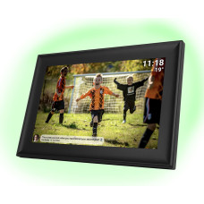 Denver Digitālais rāmis 10,1 collu 16 GB microSD WiFi USB-C Frameo PFF-1080B - melns