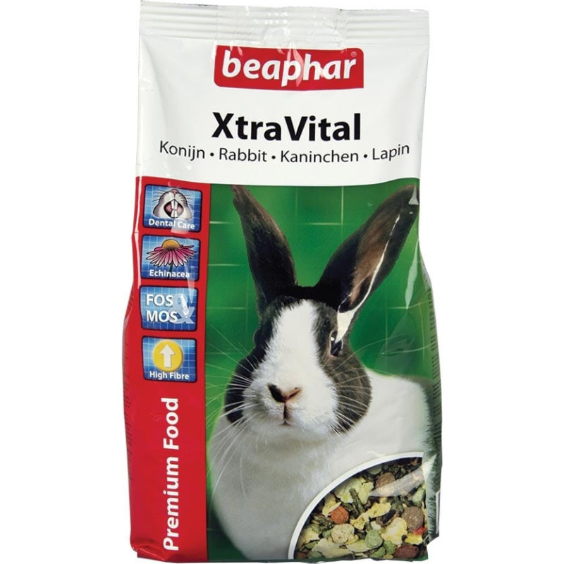 Beaphar Barība trušiem : Beaphar Xtra Vital Rabbit Food, 1 kg