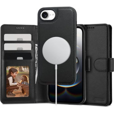 TECH-PROTECT WALLET MAGSAFE IPHONE 16E MATTE BLACK
