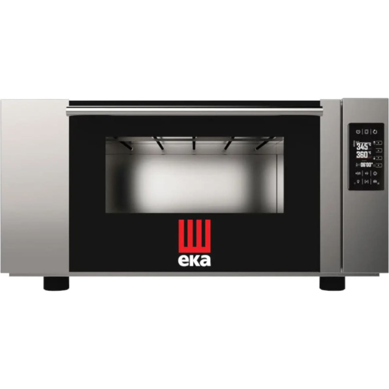 Tecnoeka Maizes un konditorejas cepeškrāsns ar tvaiku 2 x 600 x 400 mm 400 V 5500 W