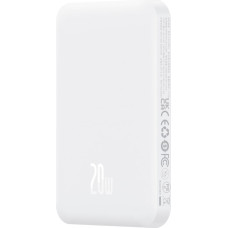 Baseus Mini jaudas banka 5000mAh 20W + USB-C kabelis 20V / 3A balts