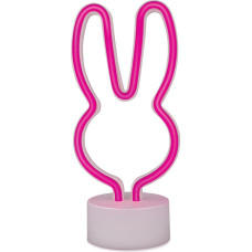 Forever Light Neon LED on stand RABBIT pink USB-C FSC-10 Forever Light
