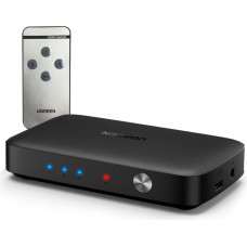 Ugreen HDMI sadalītāja slēdzis — 3x HDMI 4K 30Hz melns