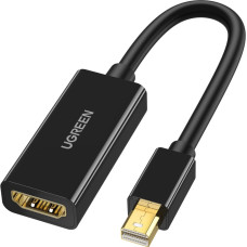 Ugreen Adaptera kabelis mini DP DisplayPort - HDMI 4K melns