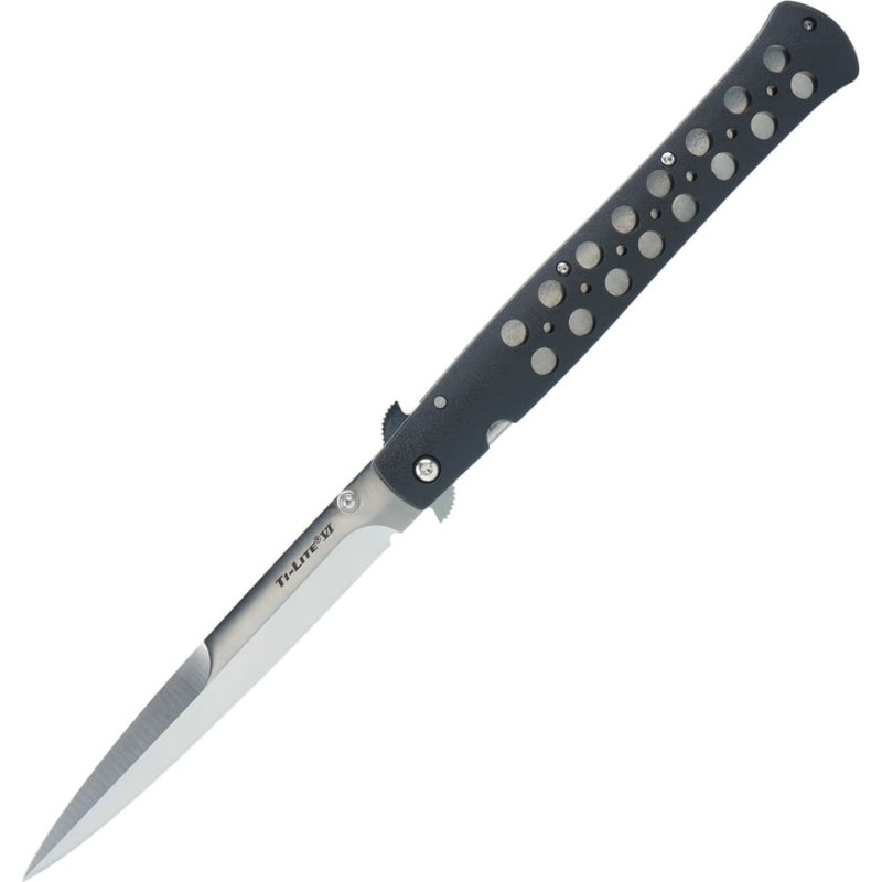 Cold Steel - Ti-Lite 6 saliekamais nazis - AUS - Melns - CS-26SXP