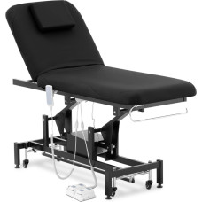 Physa Elektriskā masāžas galda gulta 2 motori 200 kg LYON - melna